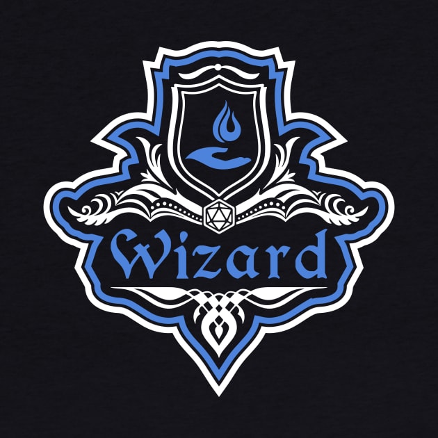 D&D Wizard Class Crest by Sunburst